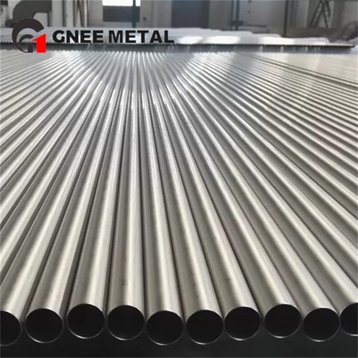 Corrosion resistant, high temperature resistant titanium tube
